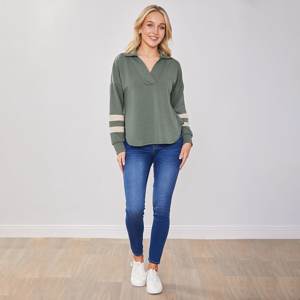 Valerie Jumper (Khaki/Beige)