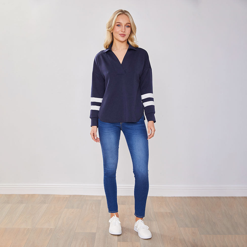 Valerie Jumper (Navy/White)