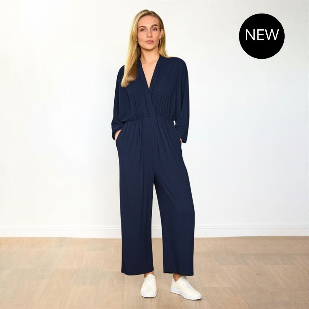 Vogue Jumpsuit (Navy)