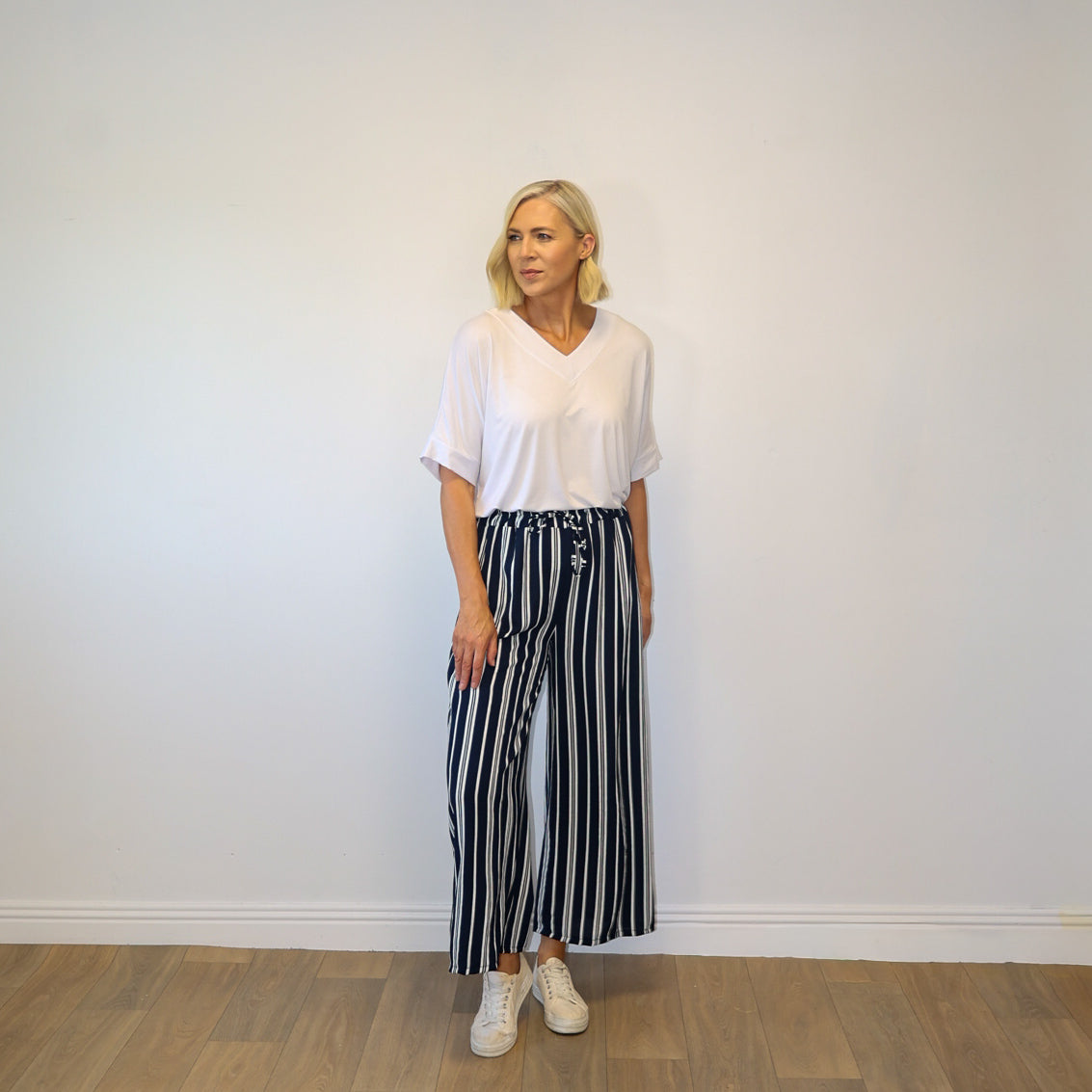 Zara Co-ord (Navy/White Stripe)