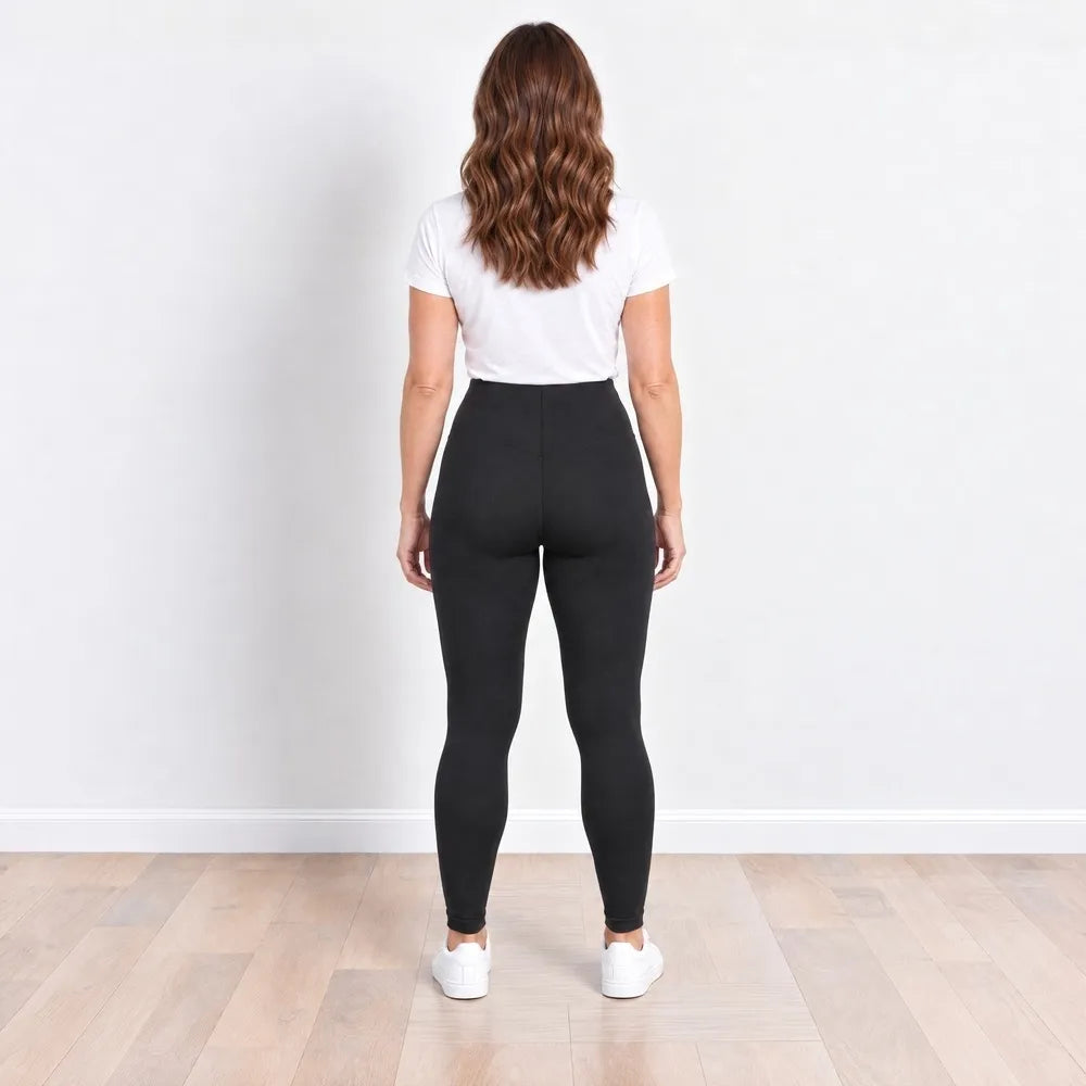 Aisling Leggings in Black - Back View