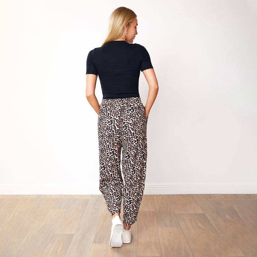 Maya Trousers (Leopard)