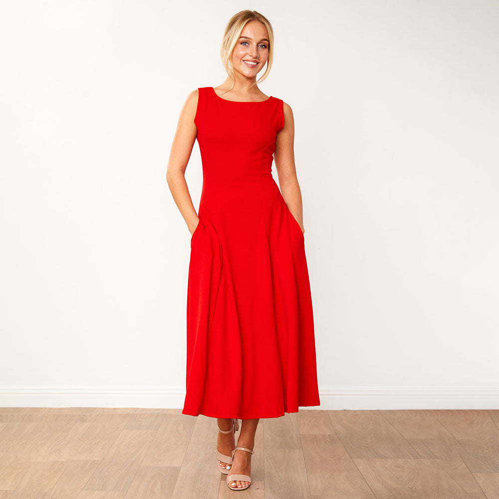 Hollie Dress (Red)