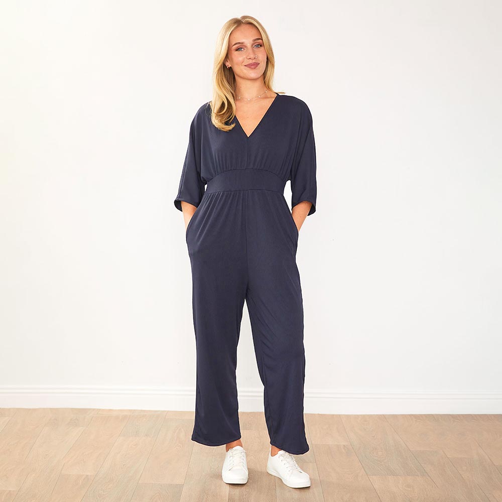 Ester Jumpsuit (Navy)