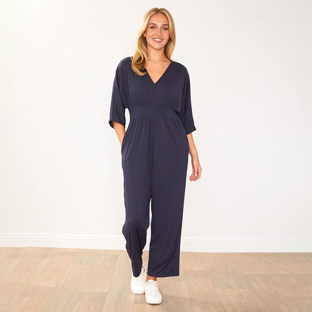 Ester Jumpsuit (Navy)