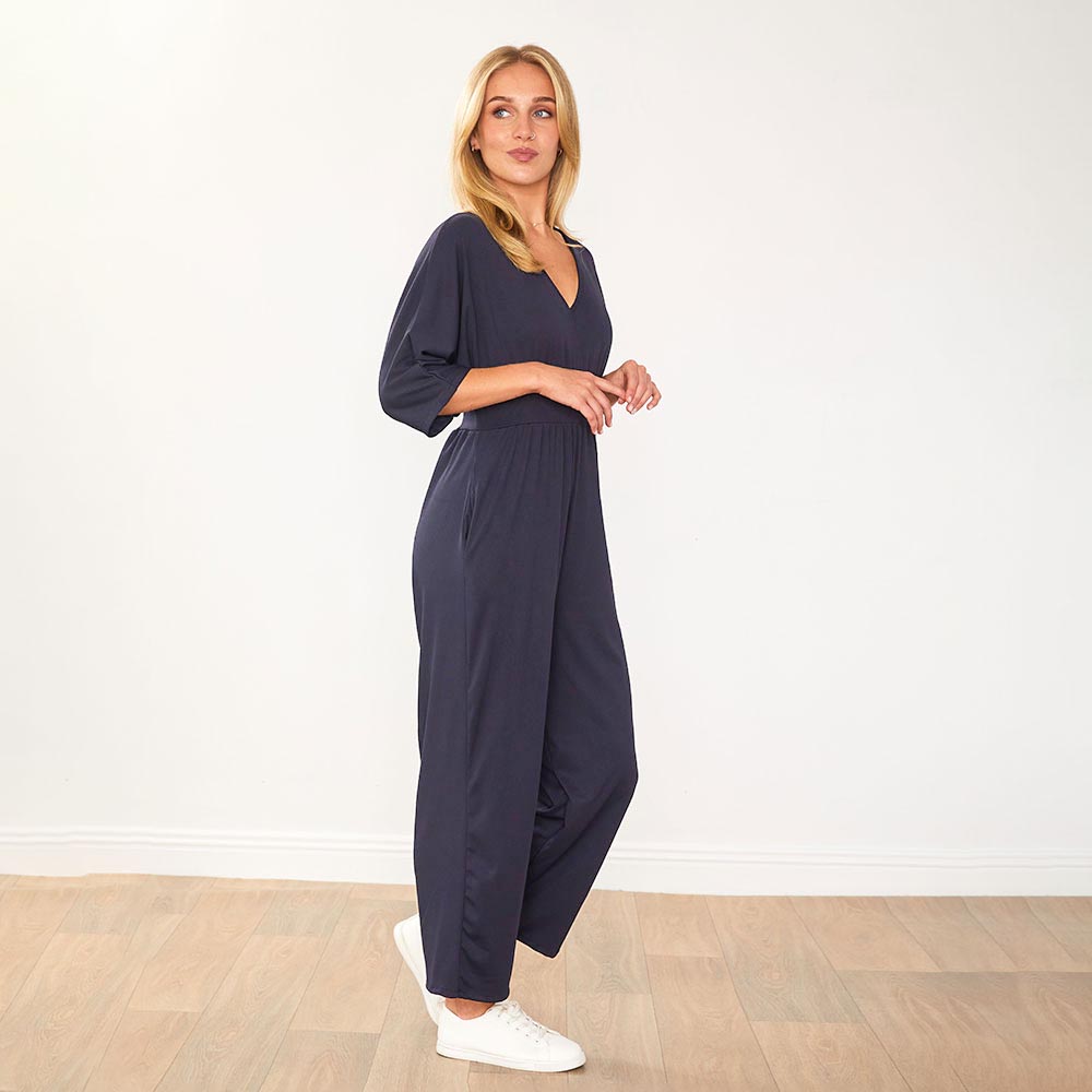 Ester Jumpsuit (Navy)