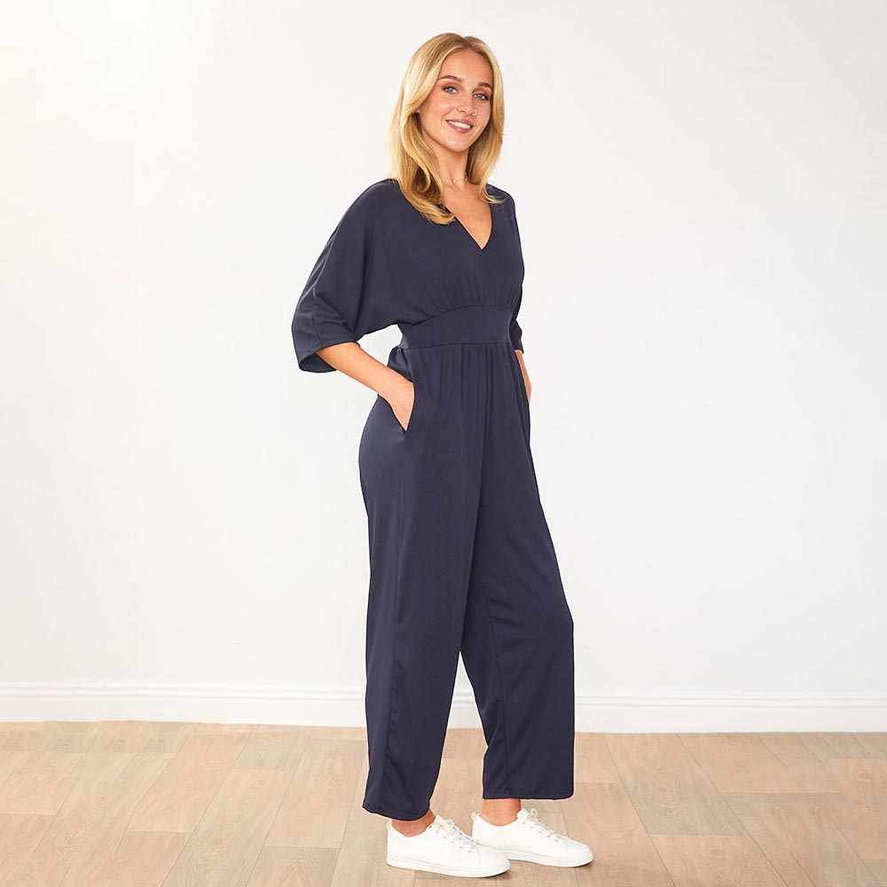 Ester Jumpsuit (Navy)