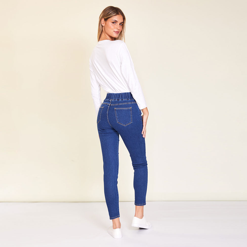 Lei top denim leggings