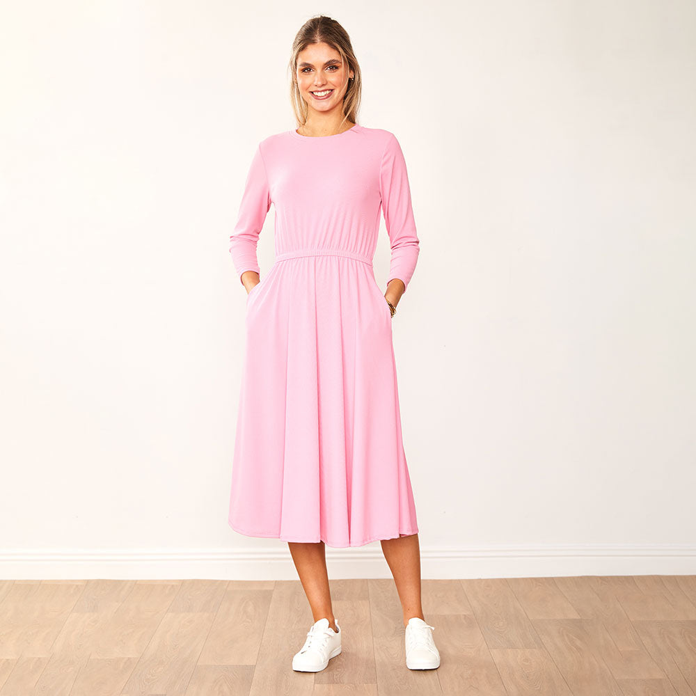 Heidi Dress (Pink)