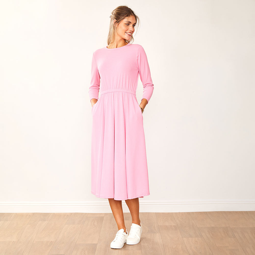 Heidi Dress (Pink)