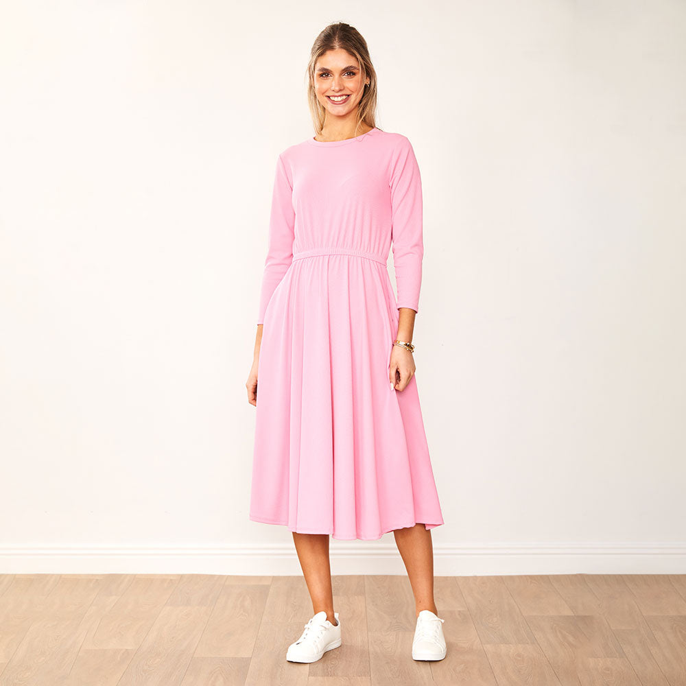 Heidi Dress (Pink)