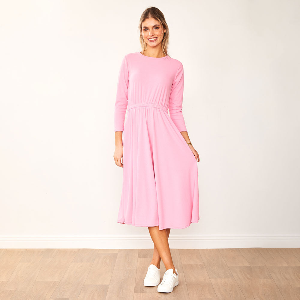 Heidi Dress (Pink)