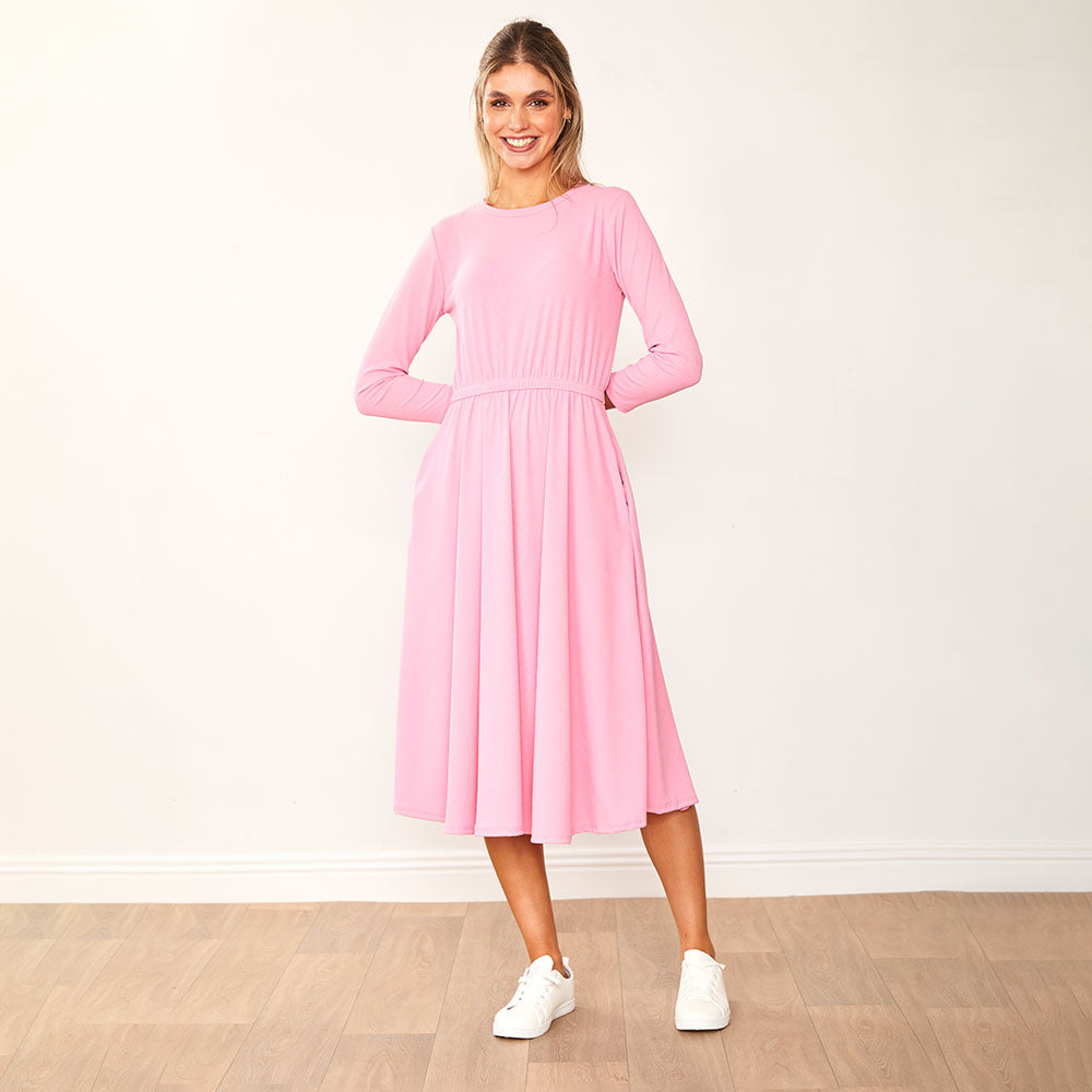 Heidi Dress (Pink)