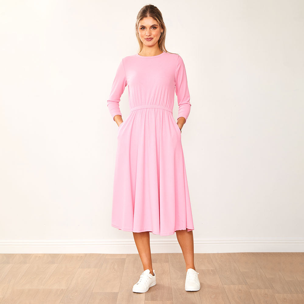 Heidi Dress (Pink)