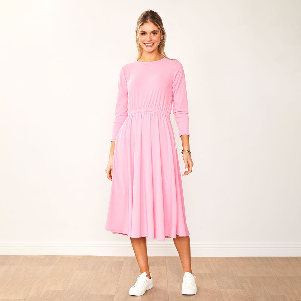 Heidi Dress (Pink)