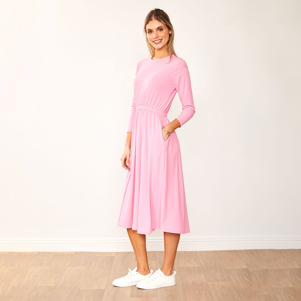 Heidi Dress (Pink)