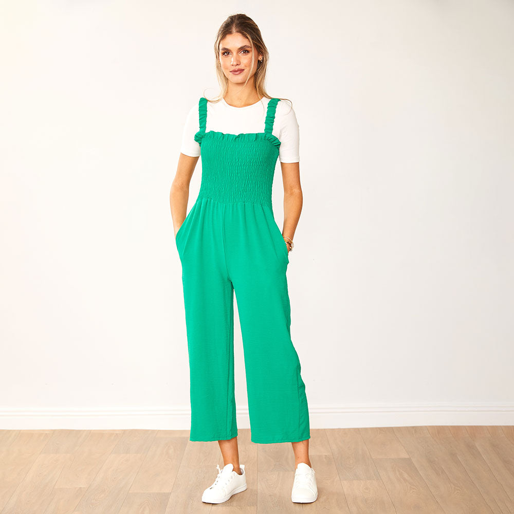 Kyle Jumpsuit Blue & Green (2 for €68)