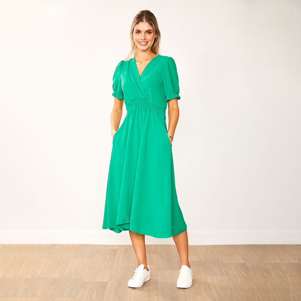 Belle Dress (Black & Green) for €68