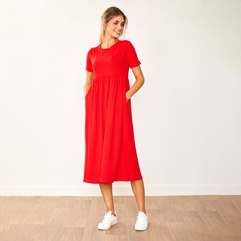 Ely Dress (Red)