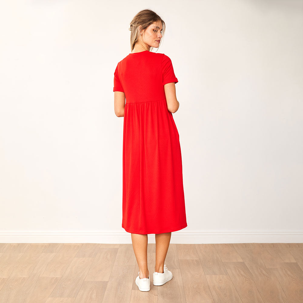 Ely Dress (Red)