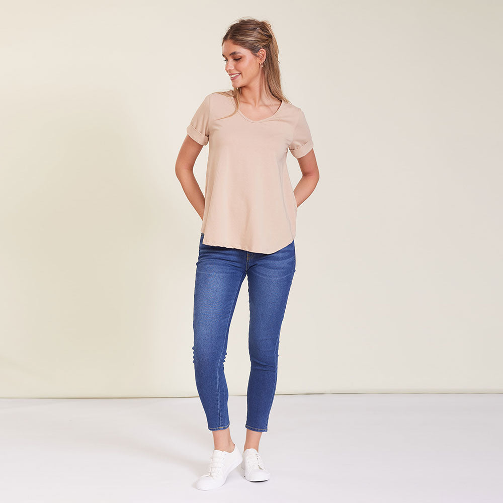 Dasha T-Shirt (Beige)