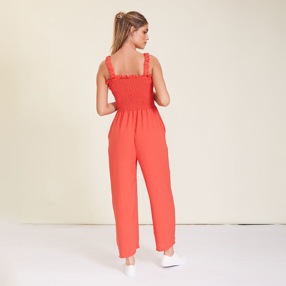 Kyle Jumpsuit (Poppy Red)