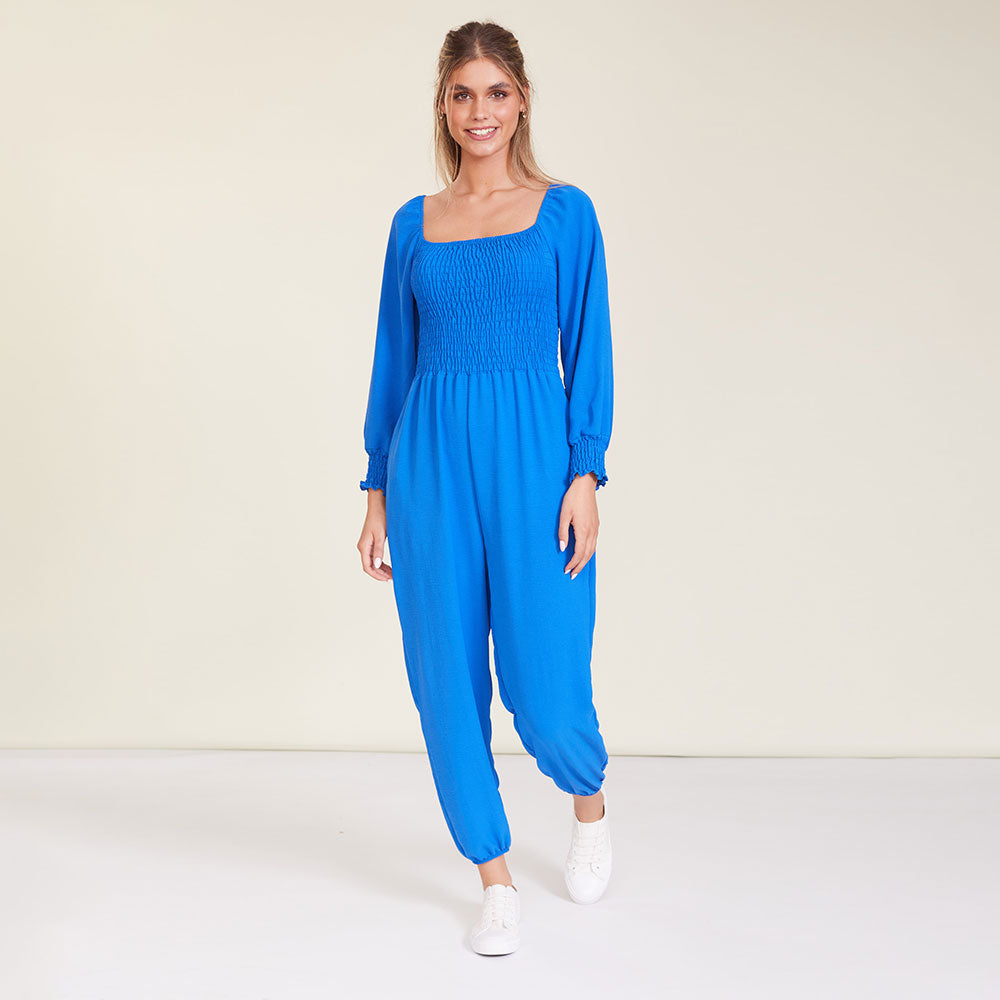 Luna Jumpsuit (Cobalt)