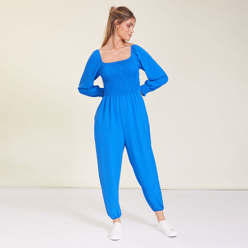 Luna Jumpsuit (Cobalt)