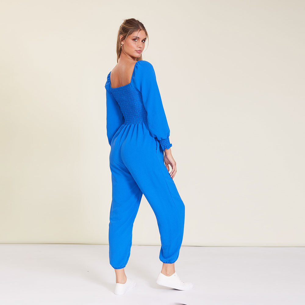 Luna Jumpsuit (Cobalt)