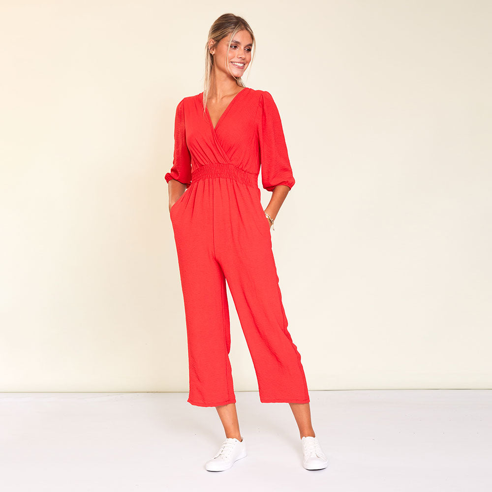 Lexi Jumpsuit (Red)