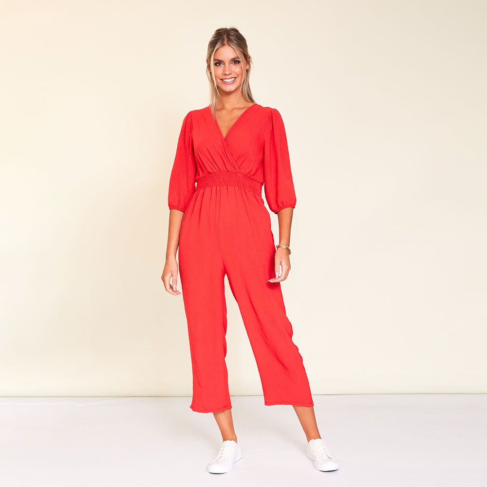 Lexi Jumpsuit (Red)