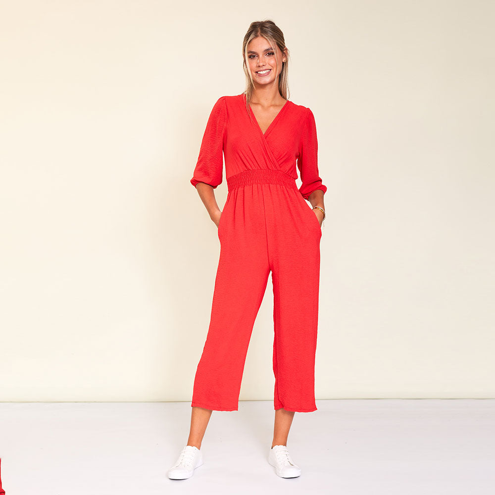 Lexi Jumpsuit (Red)