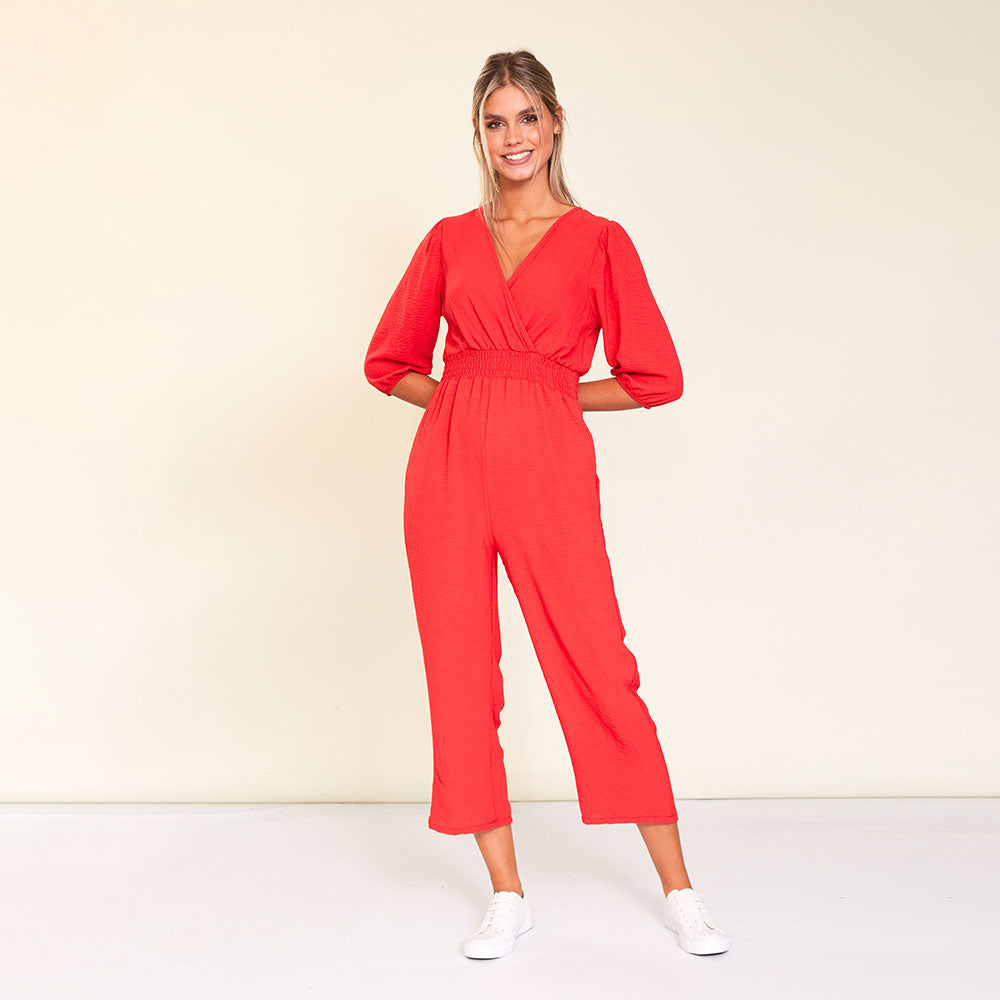 Lexi Jumpsuit (Red)