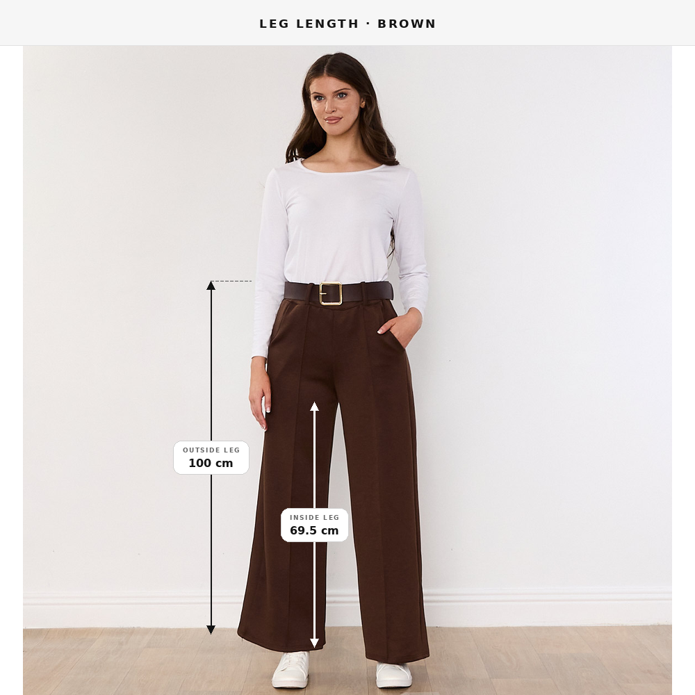 Ellana Trousers (Brown)