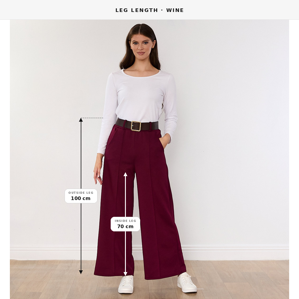 Ellana Trousers (Wine)