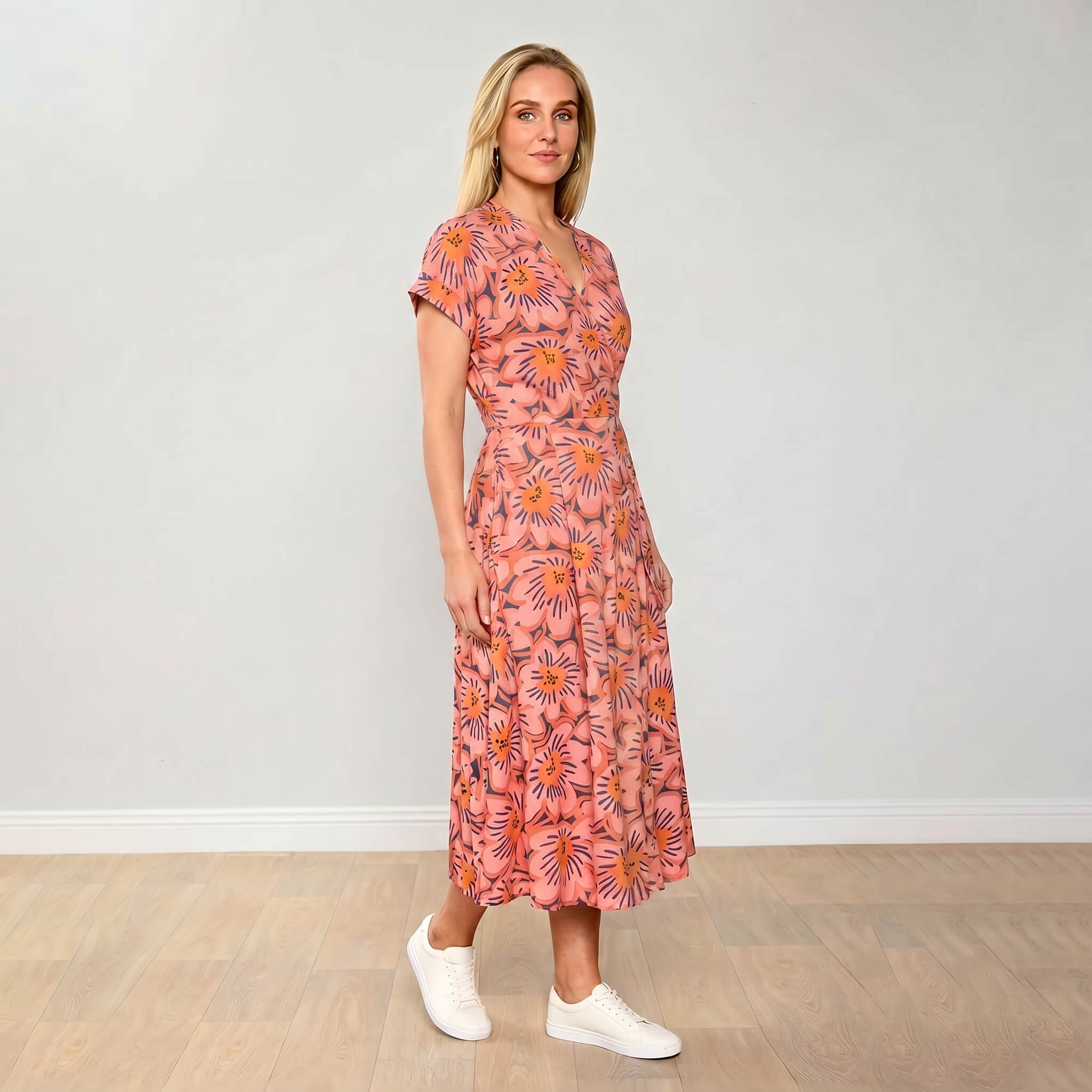 Kennedy Dress (Pastel Wild Flower)