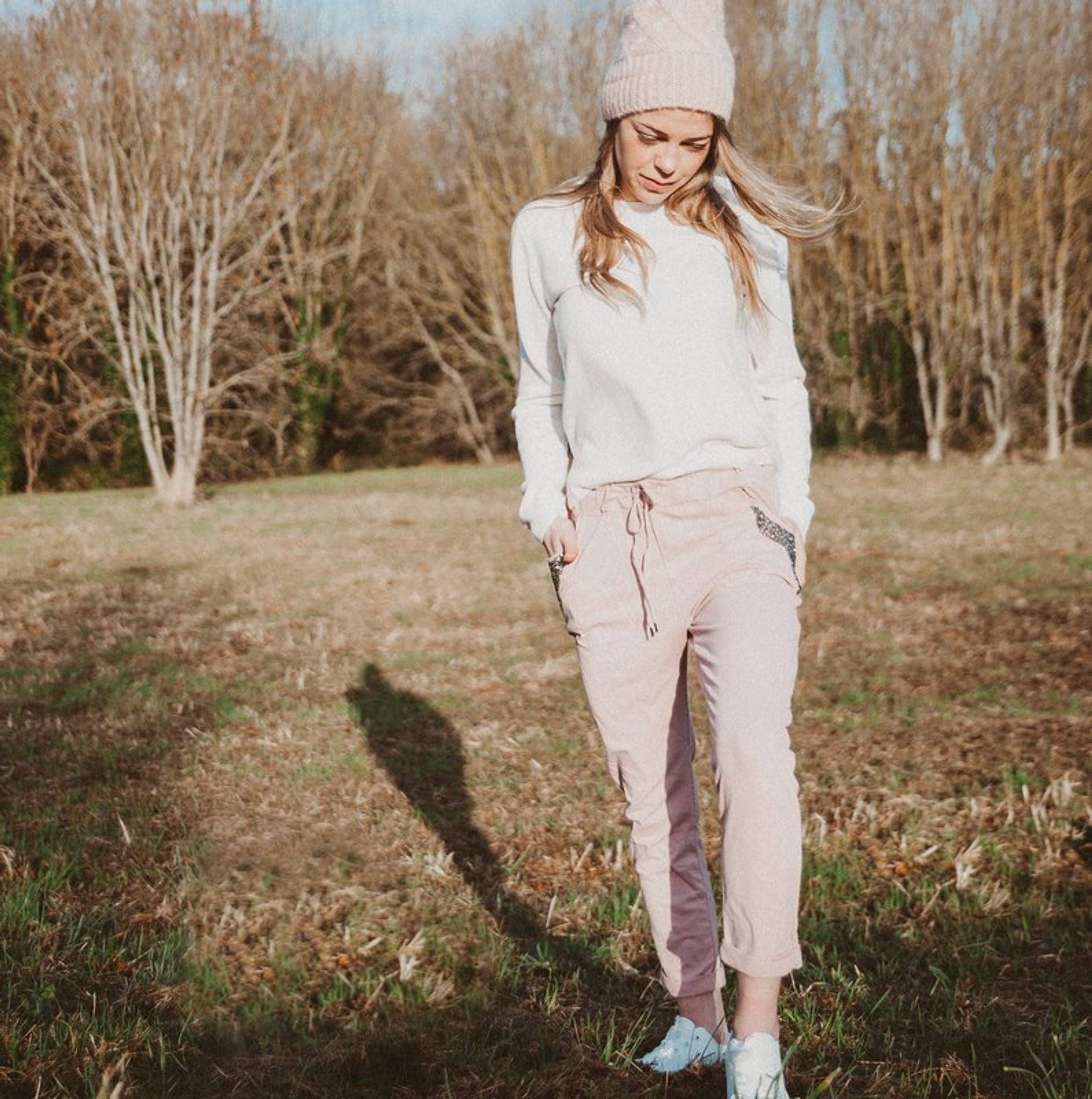 Cotton Jogger Pink