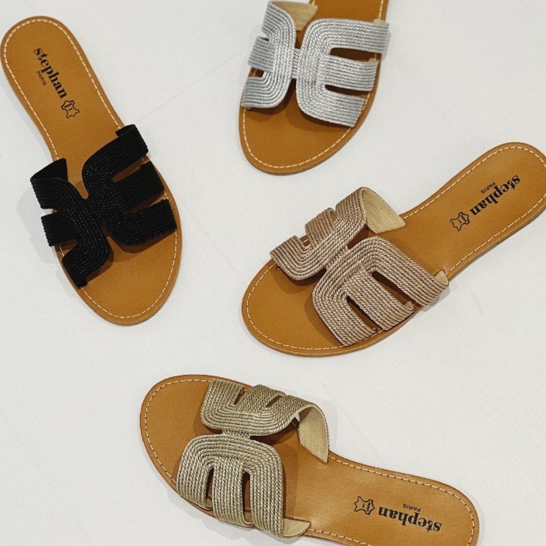 Fallon Sandals (Black)