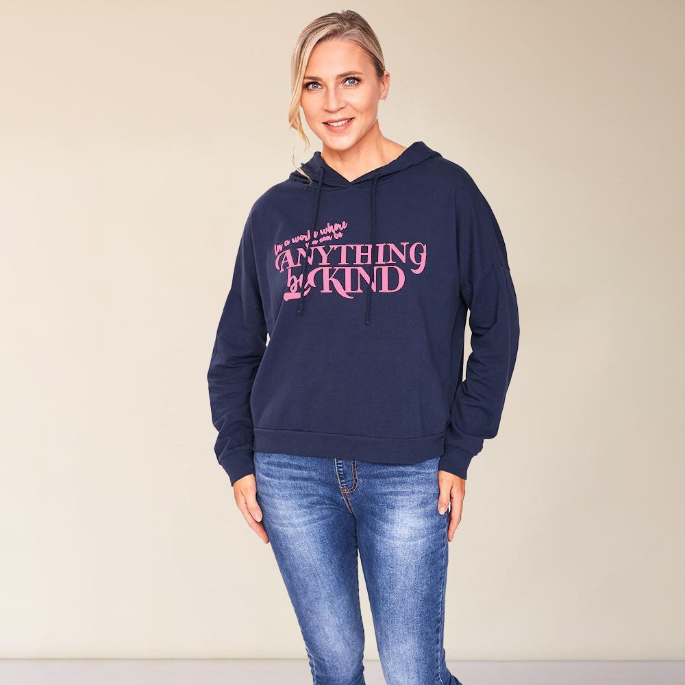 Annie Hoody (Navy) - The Casual Company