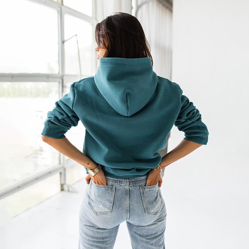 Ellie Oversized Hoody (Teal)