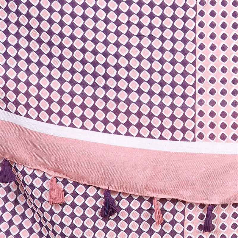 Mosaic Scarf Pink