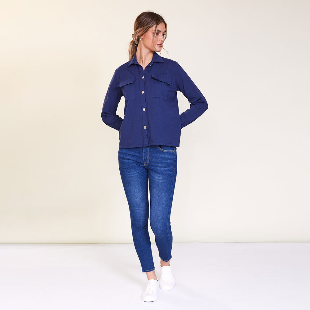 Jenny Top (Navy)