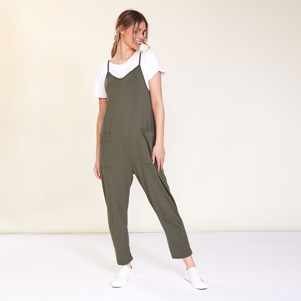 Sophie Jumpsuit (Khaki)