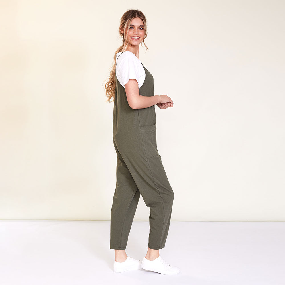 Sophie Jumpsuit (Khaki)