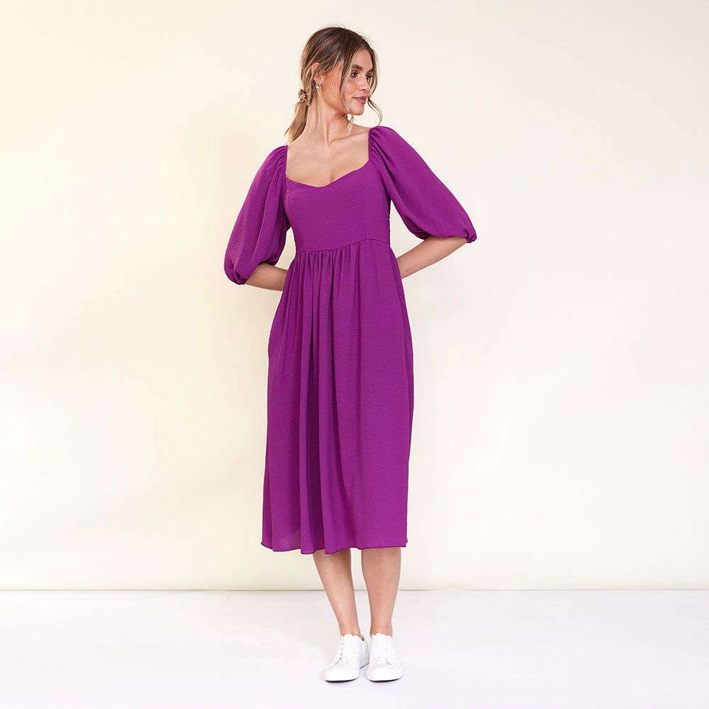 Kadie Dress (Berry)