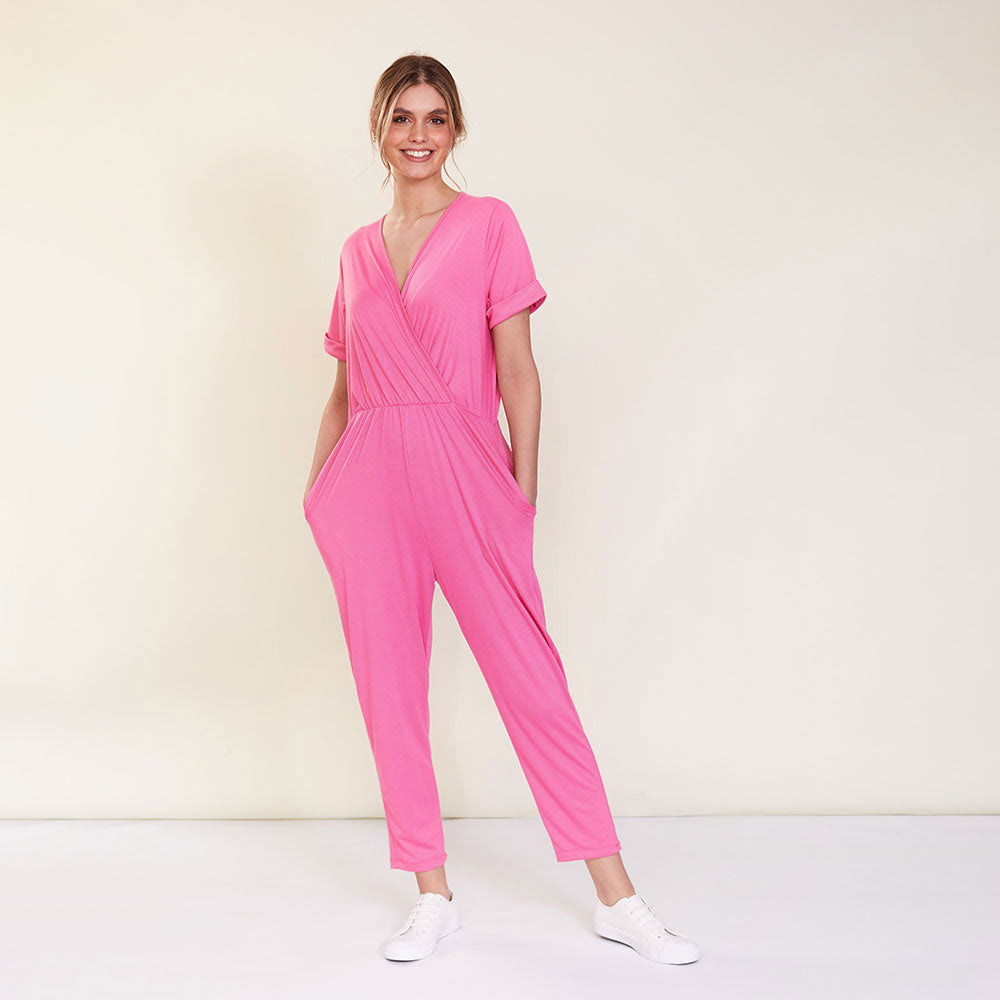 Callie Jumpsuit (Pink)