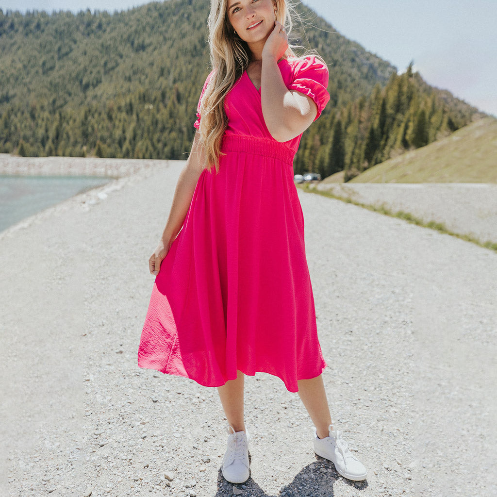 Karley Dress (Pink)