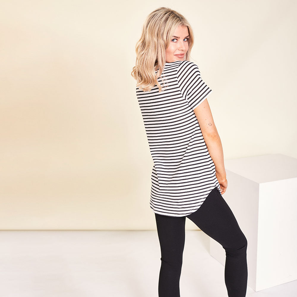 Amy Top (Stripe) - The Casual Company