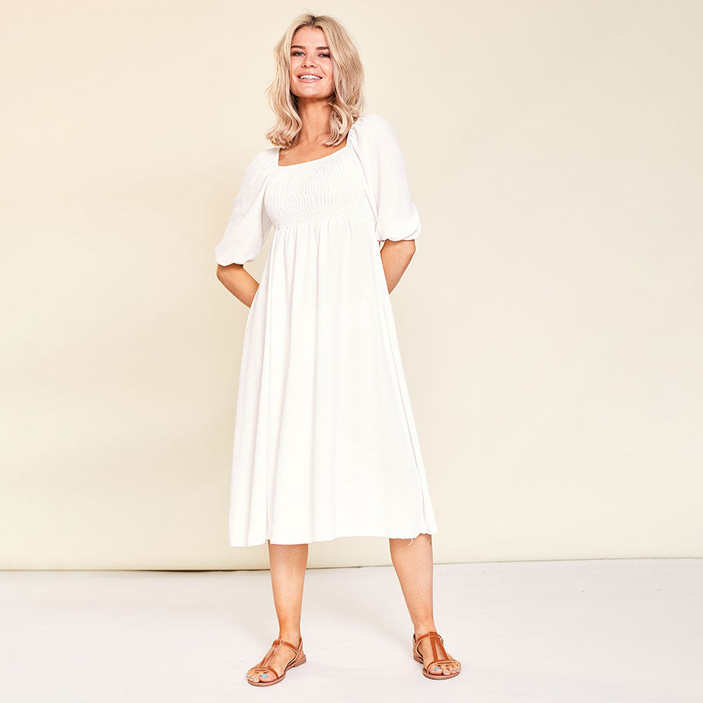 Vella Dress (White)