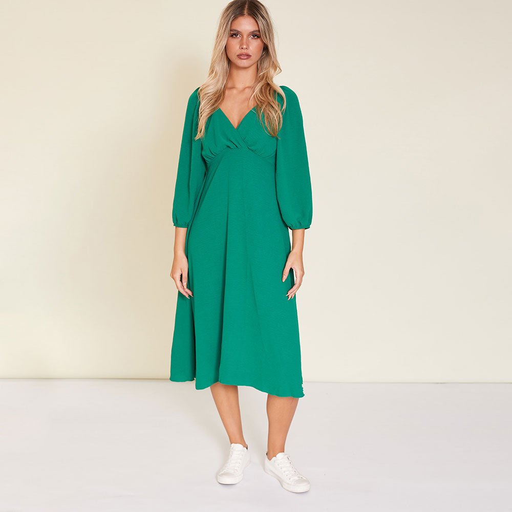 Reece Dress (Forest Green)